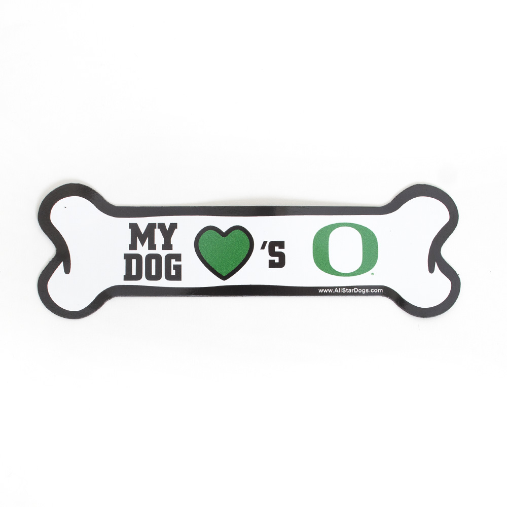 Classic Oregon O, All Star Dogs, White, Magnets, Home & Auto, 606532